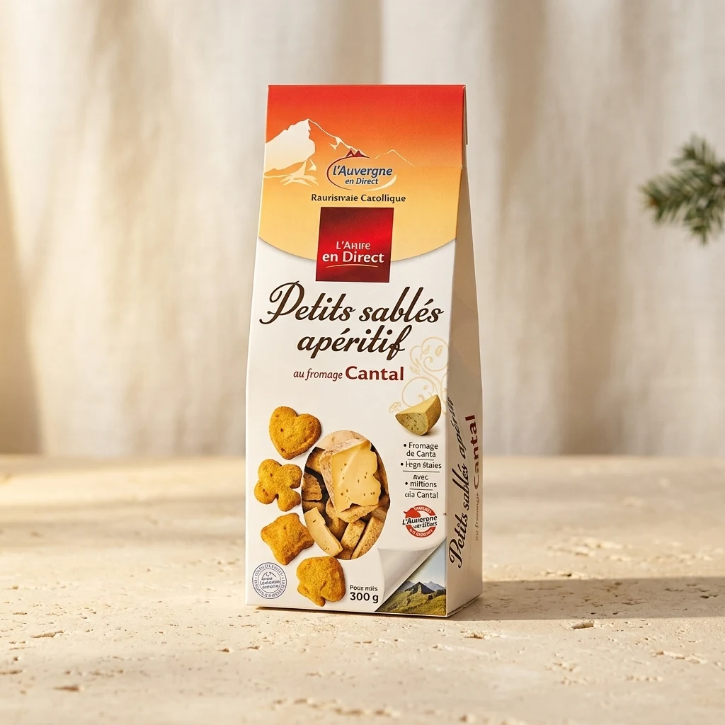 Sablés chèvre et romarin